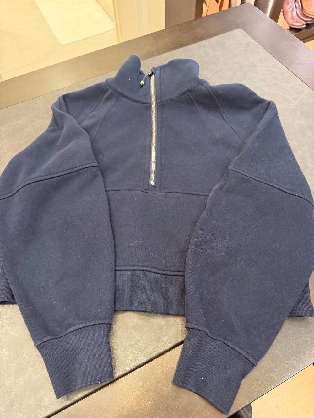 Lululemon bundle Half-Zip Pullover Sweatshirt- black, navy, sand
